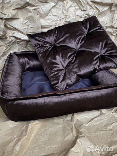 Лежанка шоколад антивандальная