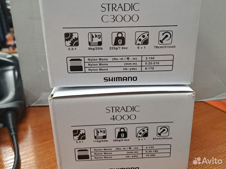 Катушка shimano stradic 4000