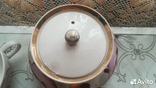 Кофейник фарфор, чайный сервиз, кружка заварочная