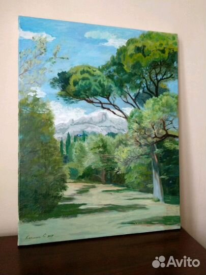 Авторские картины холст масло пейзаж натюрморт