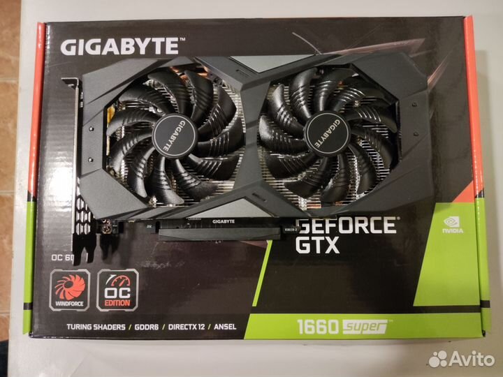 Видеокарта gtx 1660 super
