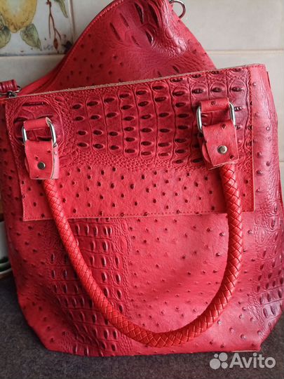 Сумка двойка новая.Мягкая покупала во Вьетнаме