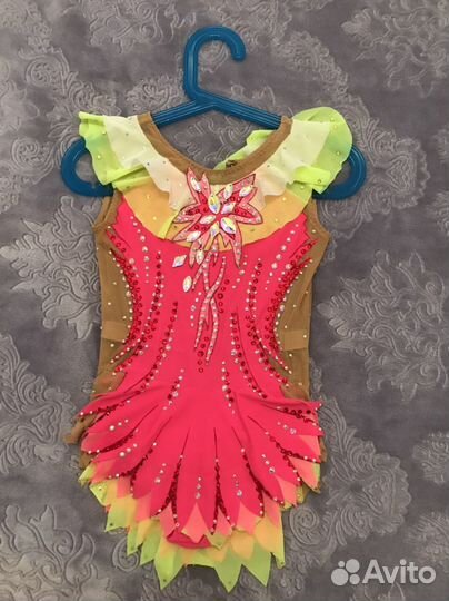 Купальник с чехлом для худож. гимнастики 116-128