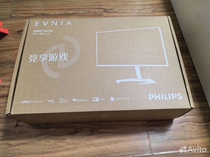 Монитор philips 27 4K 160Hz MiniLed