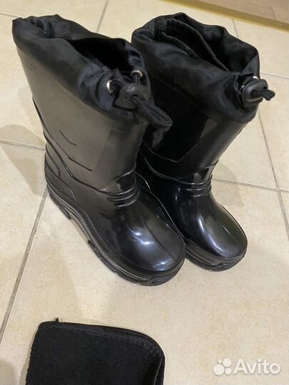 Детские резиновые сапоги