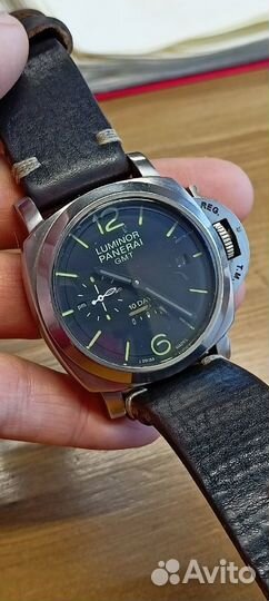 Часы Panerai Lumonor. Пряжка из монеты