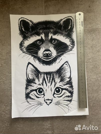 Термотрансферы для ткани, украшение для одежды