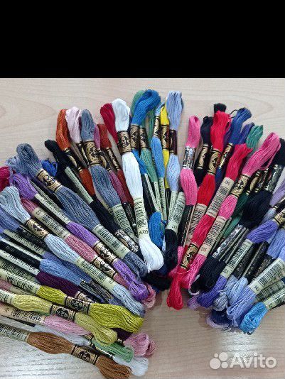 Нитки мулине dmc нарезка