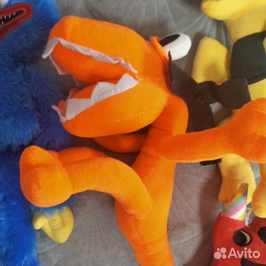 Мягкие игрушки монстры 8 шт