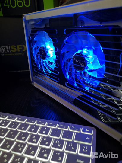 Игровой компьютер mini itx i5 12400f 32gb rtx 4060