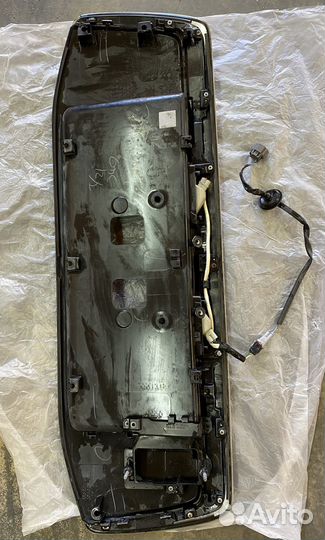 Накладка под номер на Тойота Прадо 150