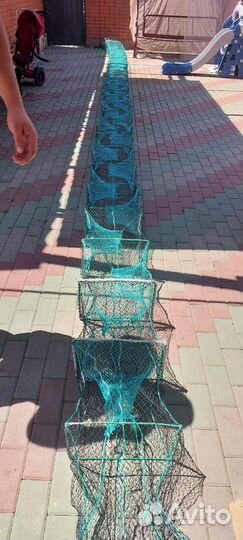 Раколовка гармошка (16 метров)