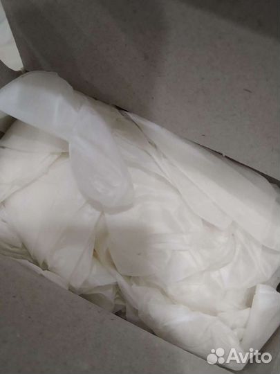 Перчатки XL виниловые