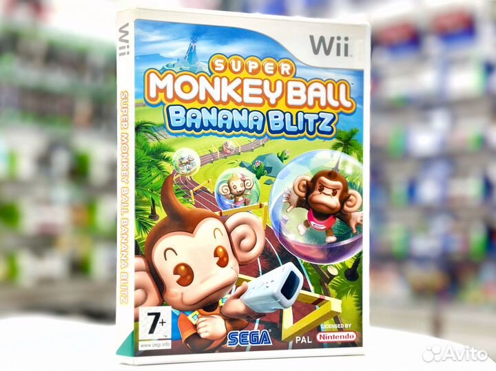 Super Monkey Ball: Banana Blitz (Wii) Б/У