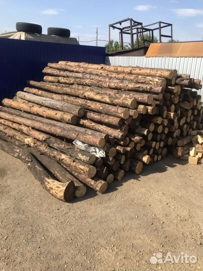 Дрова,столбы сосна на забор