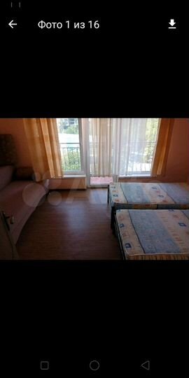 Комната 16 м² в 1-к., 3/4 эт.