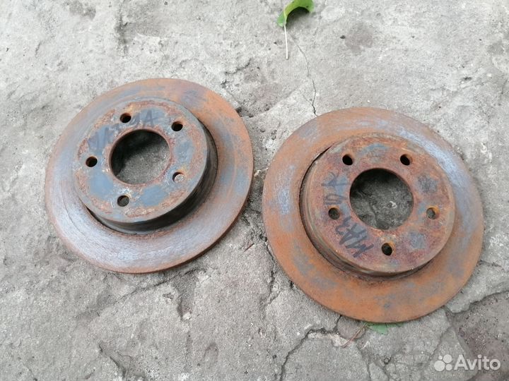 Задние тормозные диски мазда 3 bl