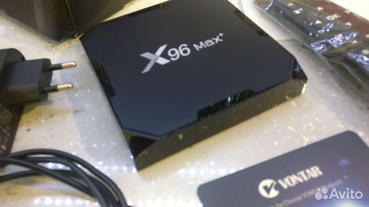 Android TV приставка X96Max+ (Max plus),Аэромышь
