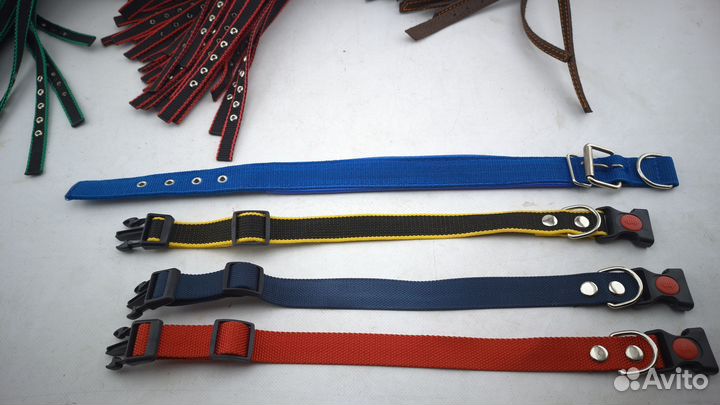 Ошейники и поводки для собак