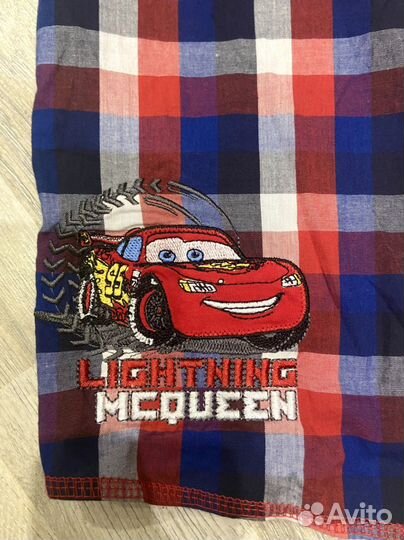 Рубашка Тачки для мальчика Disney pixar