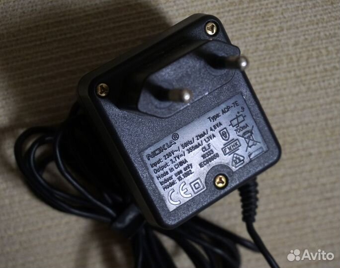 Зарядное устройство Nokia ACP-7E (как новое)
