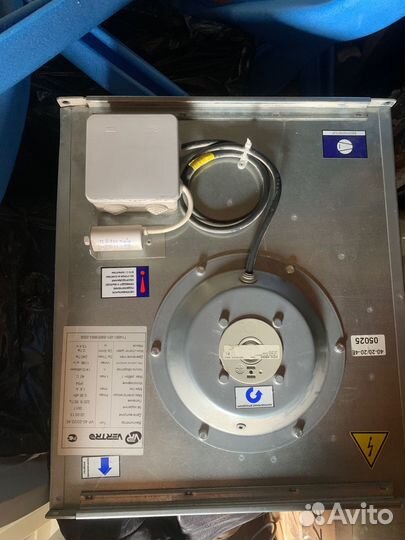 Канальный вентилятор vertro vp 40-20/20.4e