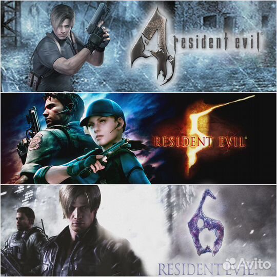 Resident Evil Triple Pack PS4 PS5