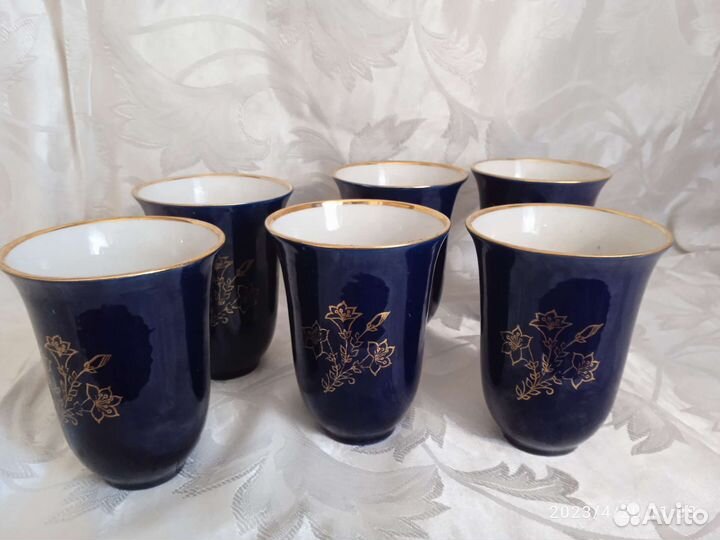 Синяя посуда СССР