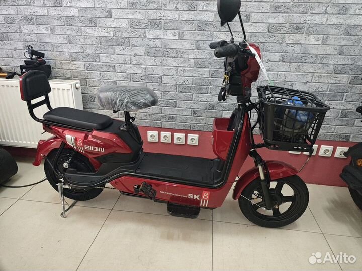 Велоскутер новый электрческий