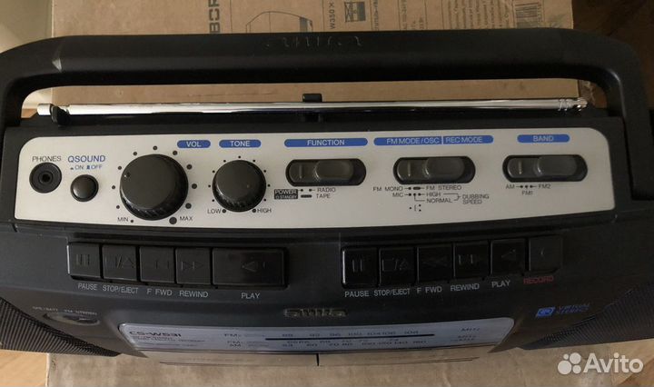 Двухкассетный магнитофон aiwa CS-W531 стерео japan