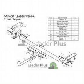 Фаркоп для Volvo XC-90 2006-2014г