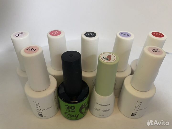 Гель лаки топы и базы
