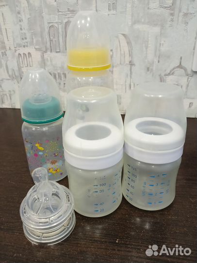 Соски для бутылочек avent 1