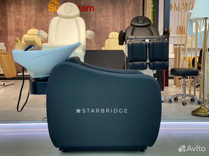 Паркимахерская мойка с регулируемой раковиной