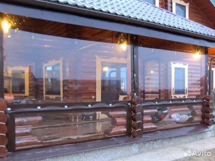 Мягкие окна для беседок террас и веранд