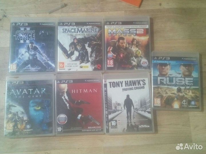 Игры на PS 3 7 шт