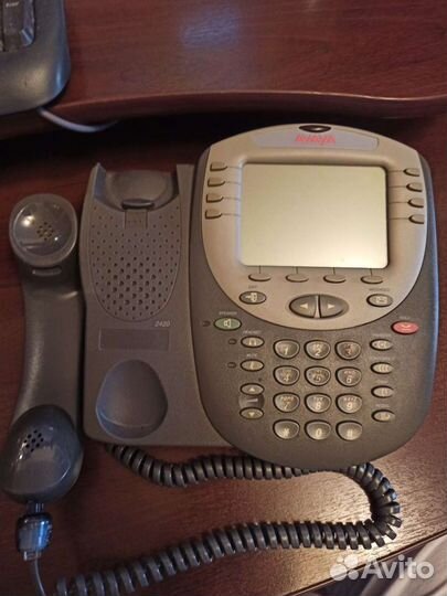 IP телефон Avaya telset 2420 dgtl voice DK GRY RHS
