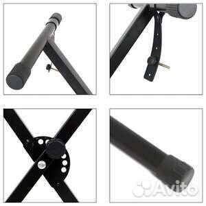 Новая Стойка синтезатора +ремни, подставка клавиши