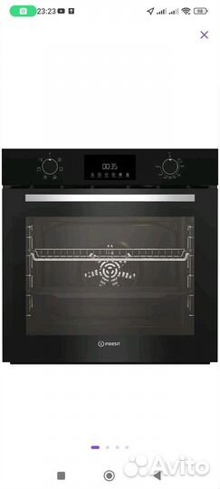 Электрический духовой шкаф indesit IFE 3644 J BL