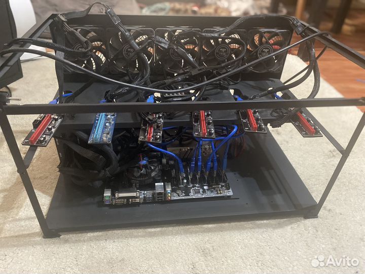 Корпус/тушка для майнинг фермы 6GPU