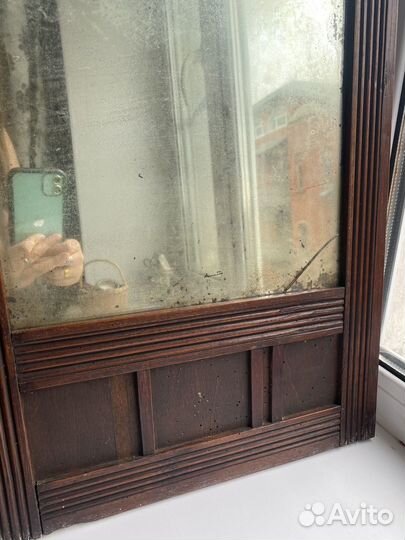 Зеркало антикварное дуб