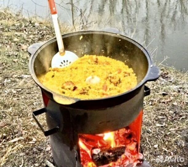 Казан чугунный