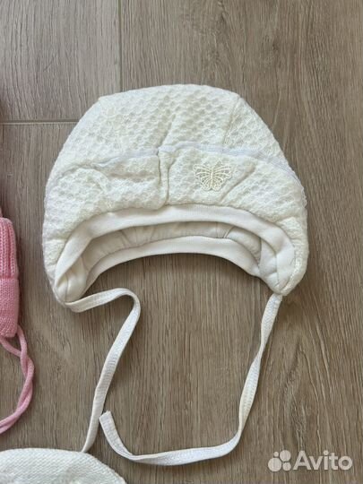 Шапочки для новорожденных р36