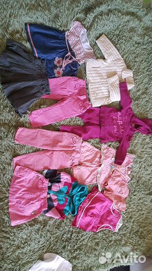 Пакет одежды на девочку