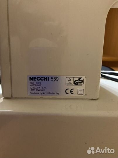 Швейная машина Necchi 559