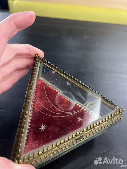 Шкатуока антикварная ракета звезда планета