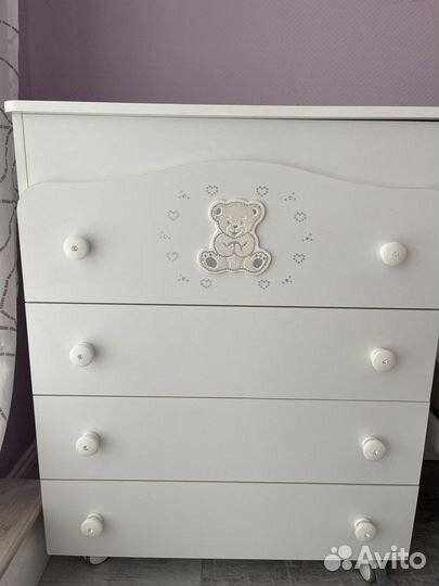 Комод и кроватка Pali,бортик Picci