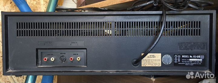 Кассетная дека technics 616