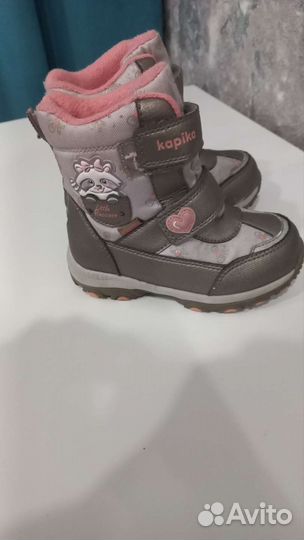 Ботинки для девочки 24 размер kapika