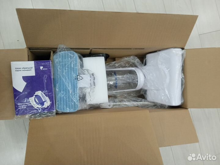 Паровой пылесос kitfort 2в1